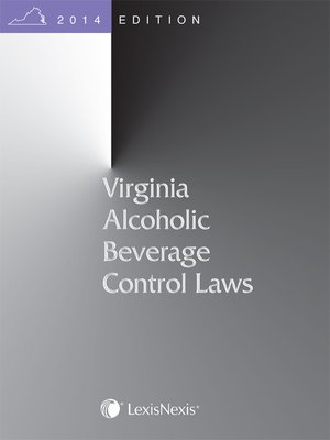 cover image of Virginia Alcoholic Beverage Control Laws